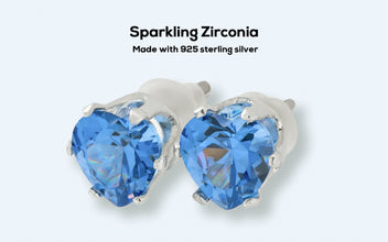 36 Pairs Cubic Zirconia Stud Earrings Set – Hypoallergenic, High-Shine, Tarnish-Free