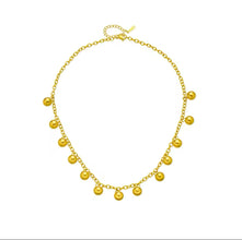 Gold Ball Chain Necklace