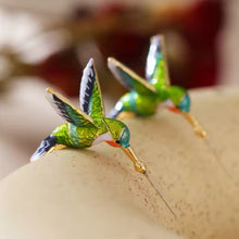 Intricate Hummingbird Earring