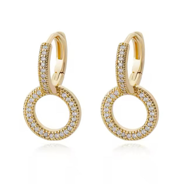 Elegant Gold Hoop Earrings