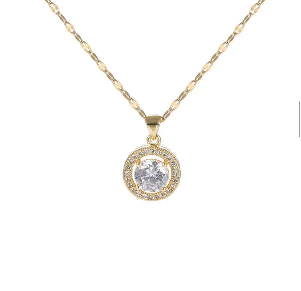 Elegant Diamond Pendant Necklace