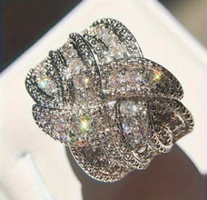 Elegant Encrusted Ring