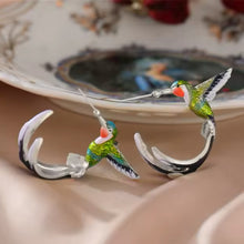 Intricate Hummingbird Earring