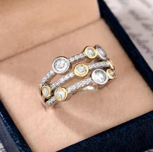 Elegant Multi-Stone Diamond Ring