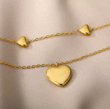 Golden Heart Necklace