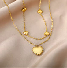 Golden Heart Necklace