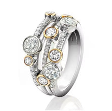 Elegant Multi-Stone Diamond Ring