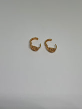 Gold small earrings